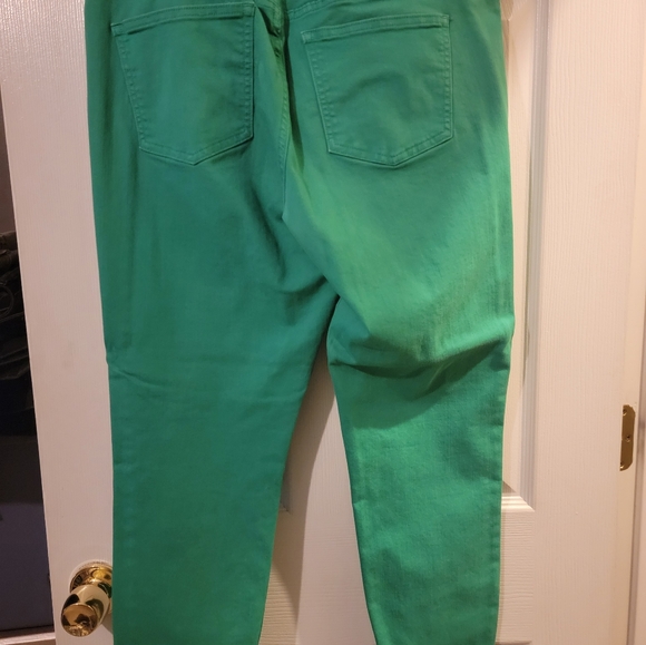 Gap green skinny jeans, size 14 - Picture 3 of 3